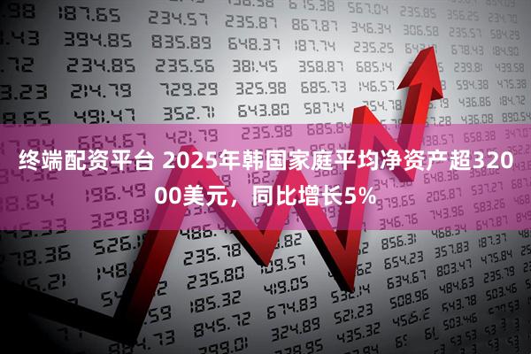 终端配资平台 2025年韩国家庭平均净资产超32000美元，同比增长5%